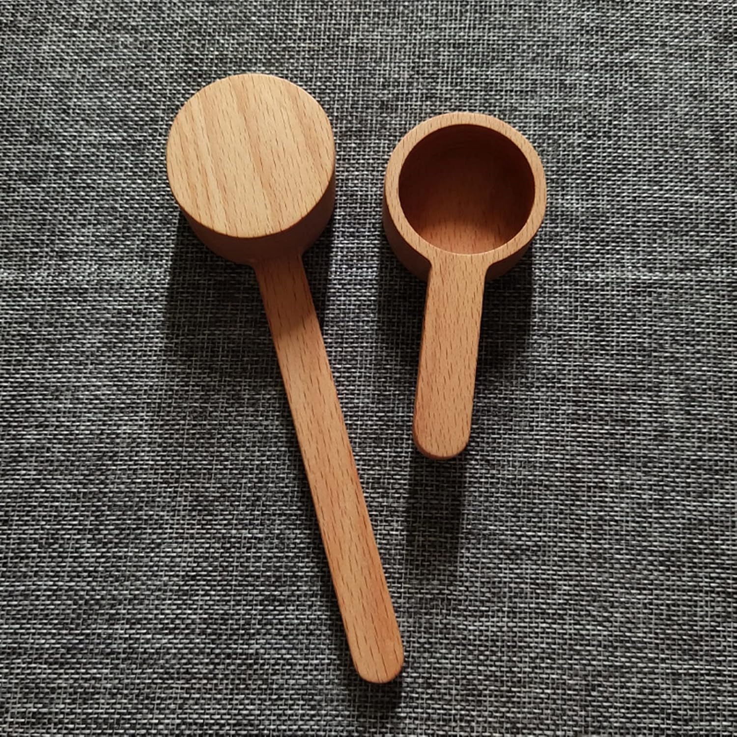 Coffee Scoops Wooden Measuring Spoon Coffee Bean With Long Short Handle Kitchen Baking Tool Cup Drinking