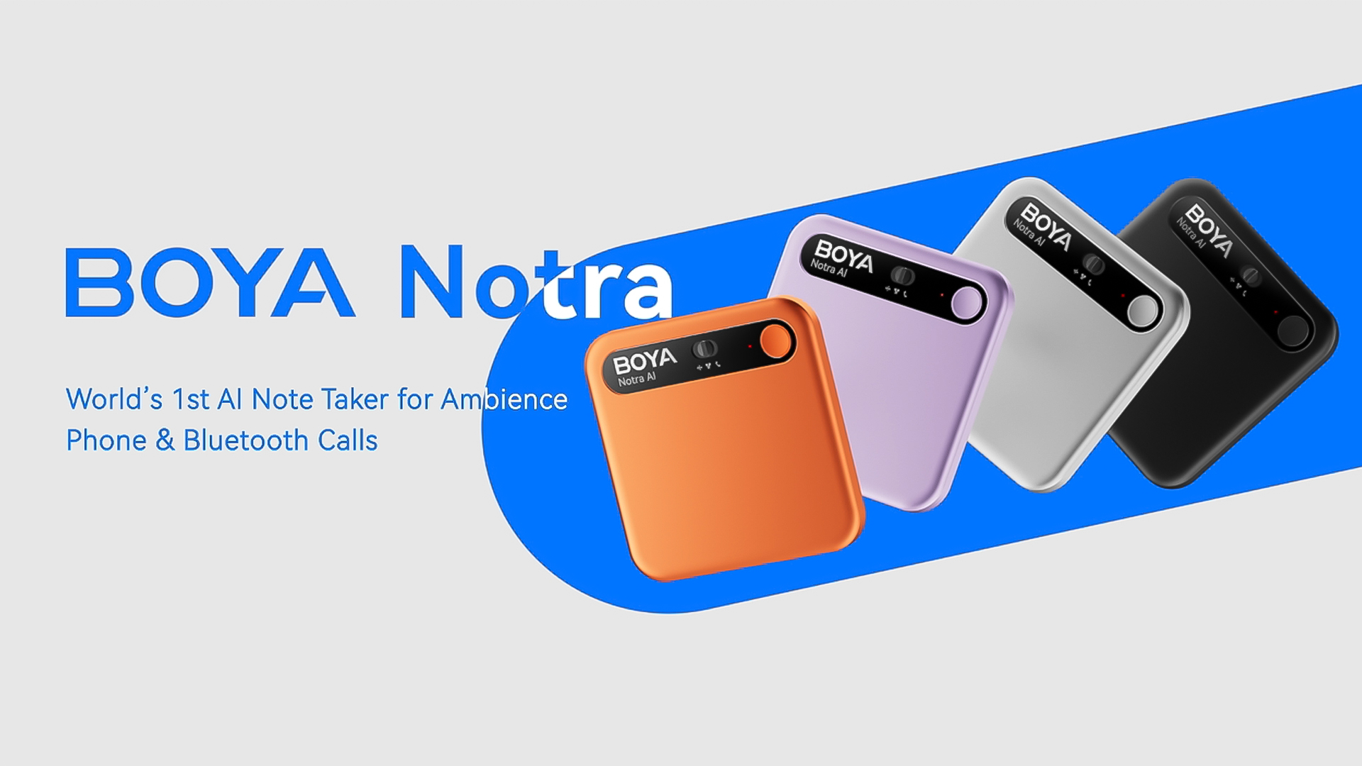 Amazon.com: BOYA Notra Voice Recorder Negro : Electrónica