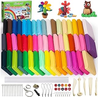 CiaraQ Polymer Clay Starter Kit with Sculpting Too...