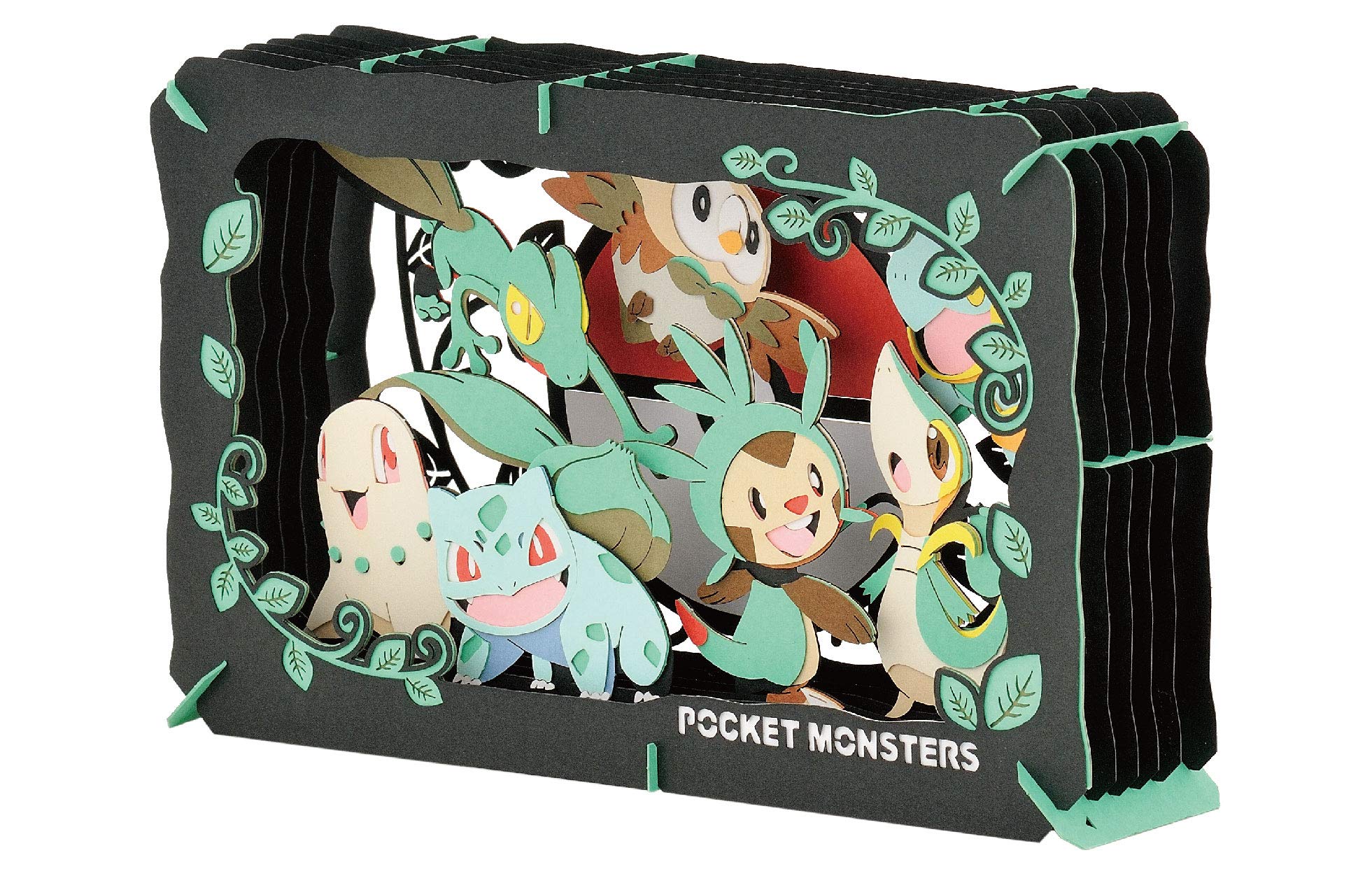 Amazon.com: Ensky - Pokémon - Grass, Paper Theater : Toys & Games
