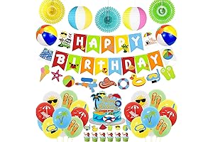 Beach Theme Birthday Decorations: Unveil a Tropical Paradise for Your Celebration
