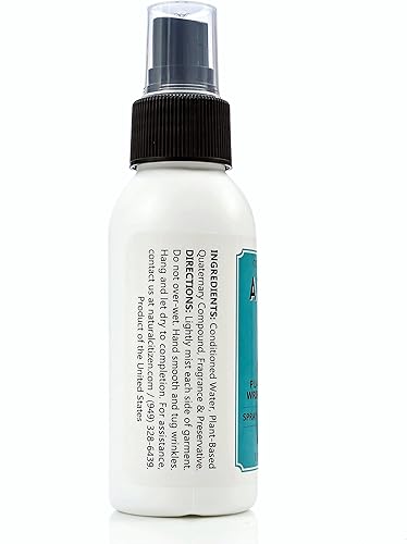Miniatura 4 de Spray antiarrugas para ropa. Atlas Travel Size 3 fl oz3.0 fl oz. Aroma ligero y veraniego. Alternativa de planchado. Pulverizar, suavizar, colgar.