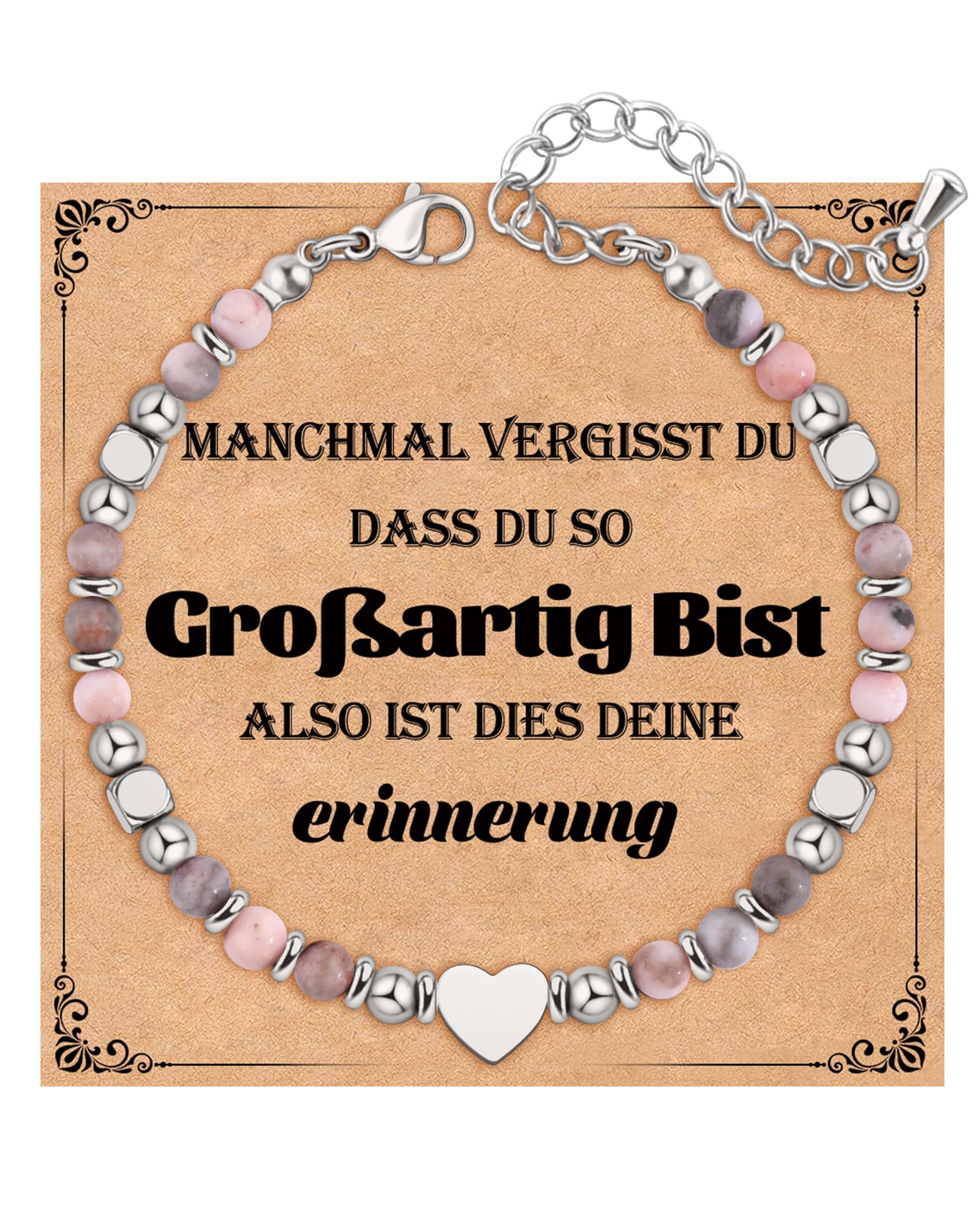 CheersLife Armband Damen,Geschenke für Frauen,Kleeblatt Armb