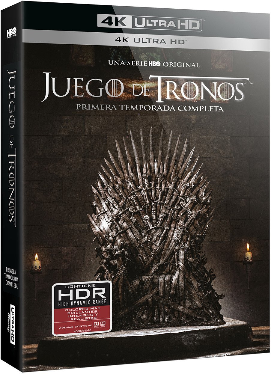 Game Of Thrones Season 1 -- 4K Ultra HD UHD (Spanish Release) Juego De Tronos - 1ª Temporada (Blu-Ray 4K Ultra HD)
