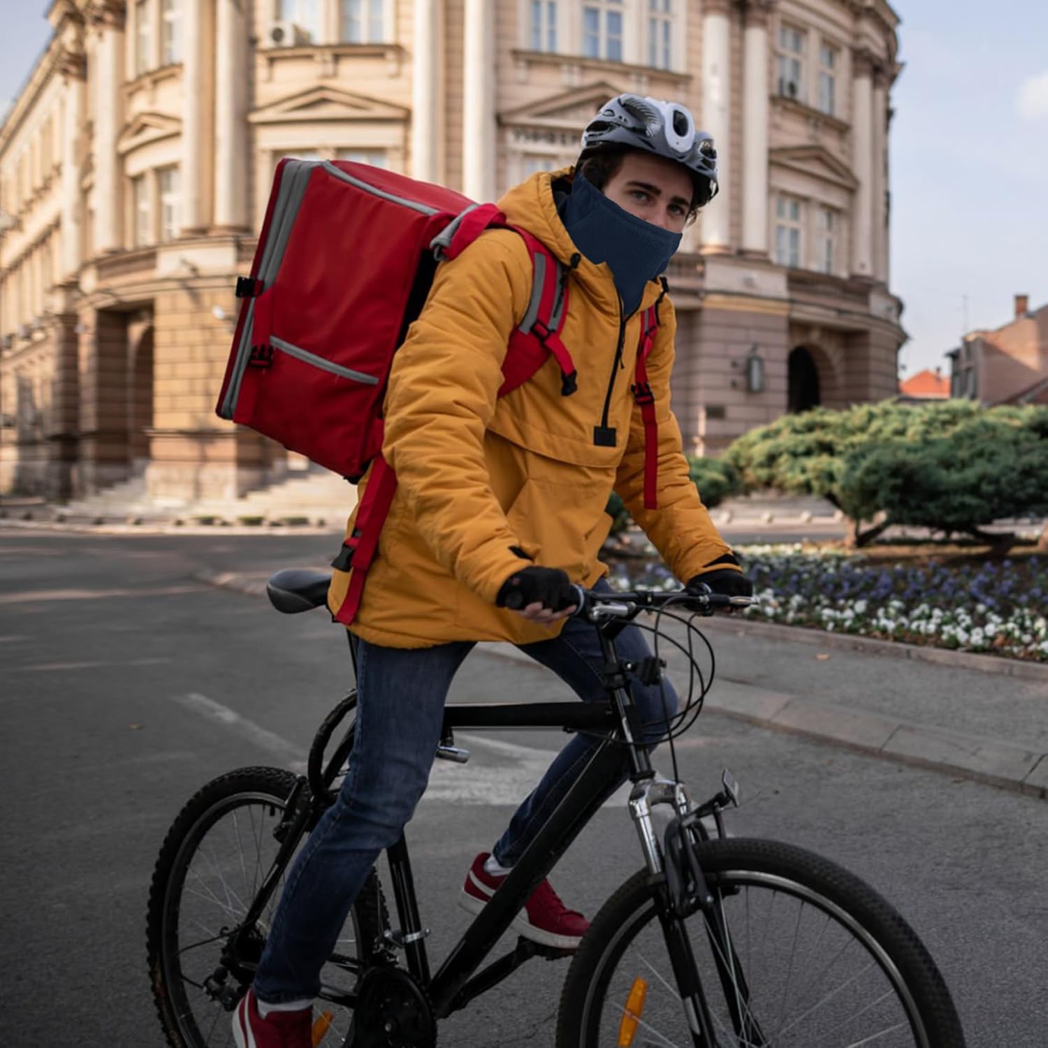 Wheebo 6 Pieces Winter Fleece Neck Warmer For Men Women Cold Weather Neck Gaiter Ski Face Mask Scarf Covering - Image 6