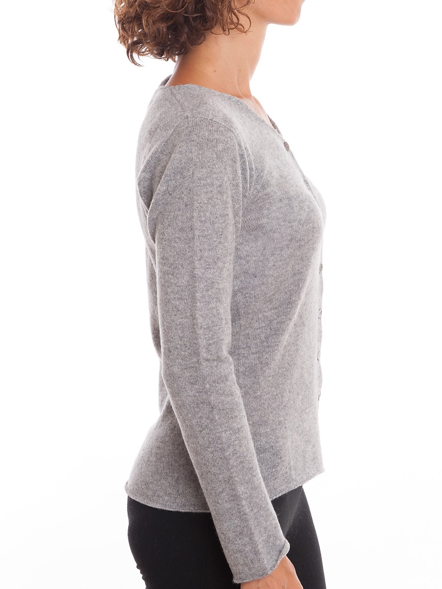 DALLE PIANE CASHMERE Cardigan Donna 100% Cashmere | Maglione caldo e morbido per autunno e inverno, elegante da regalare per lei e per lui, autentico lusso Made in Italy
