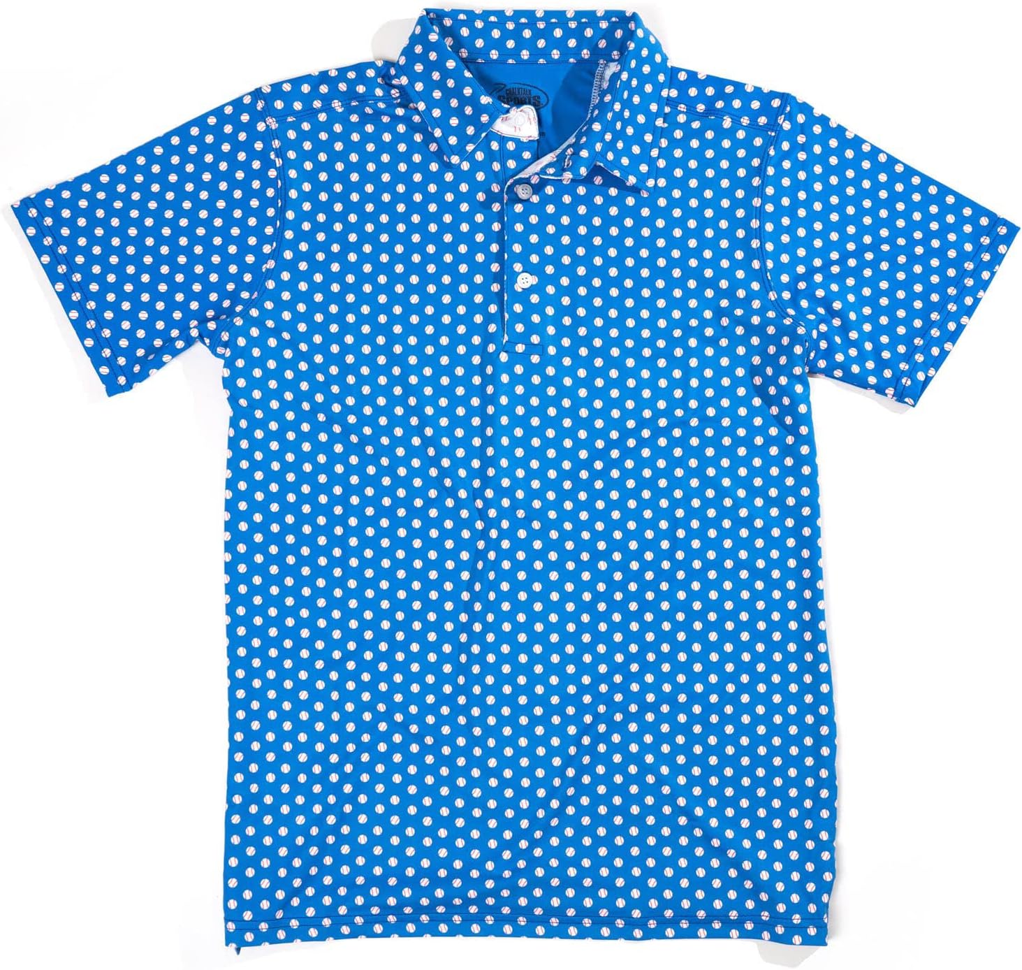 ChalkTalkSPORTS Baseball Short Sleeve Polo Shirts - Mens Baseball Performance Sport Polo - Youth & Adult Sizes