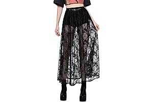 Women's Sheer Lace Skirts