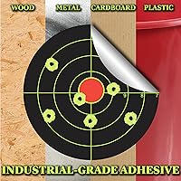 Vista 3 de Splatterburst Targets - Rollo de (200) calcomanías autoadhesivas de 4 pulgadas para disparar y salpicar - Pistola - Rifle - Pistola - Airsoft