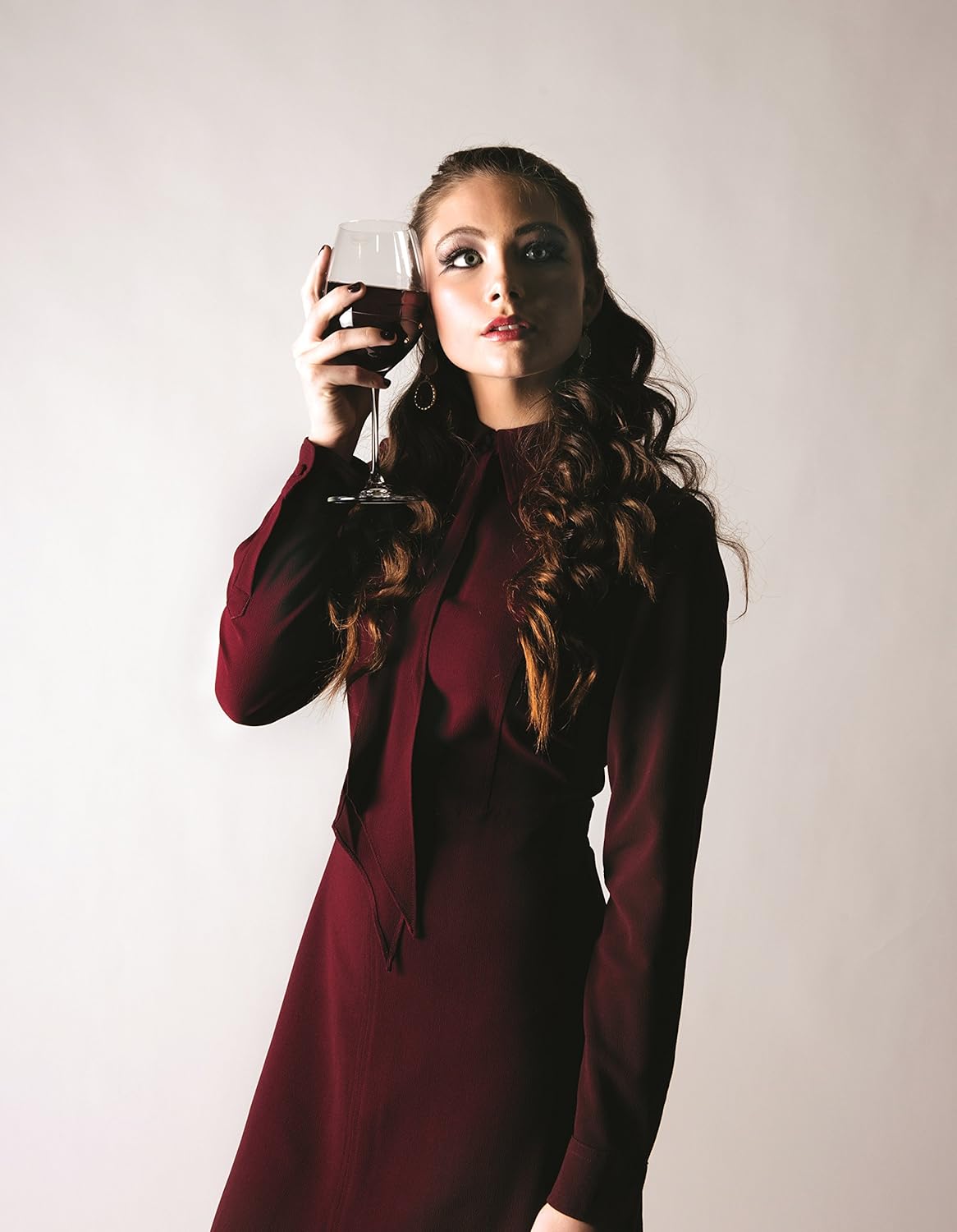 Crаzу Dеаlѕ Barski - Handmade Glass - Sparkle - Red Wine Glass - Decorated with Real Swarovski Diamonds - Gift Boxed - 16 oz. - Made in Europe - Set of 2