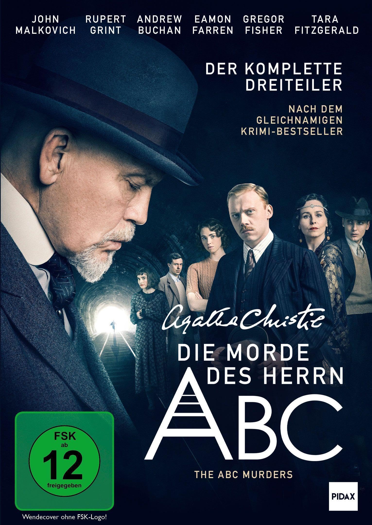 Agatha Christie: Die Morde des Herrn ABC (The ABC Murders) / Starbesetzte Neuverfilmung des Hercule Poirot-Romans mit John Malkovich