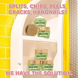 Onyx Professional Hard as Hoof Nail Strengthening Cream, Shea Butter Scent - Nail Growth & Conditioning Cuticle Cream Stops Splits, Chips, Cracks & Strengthens Nails, 1 oz