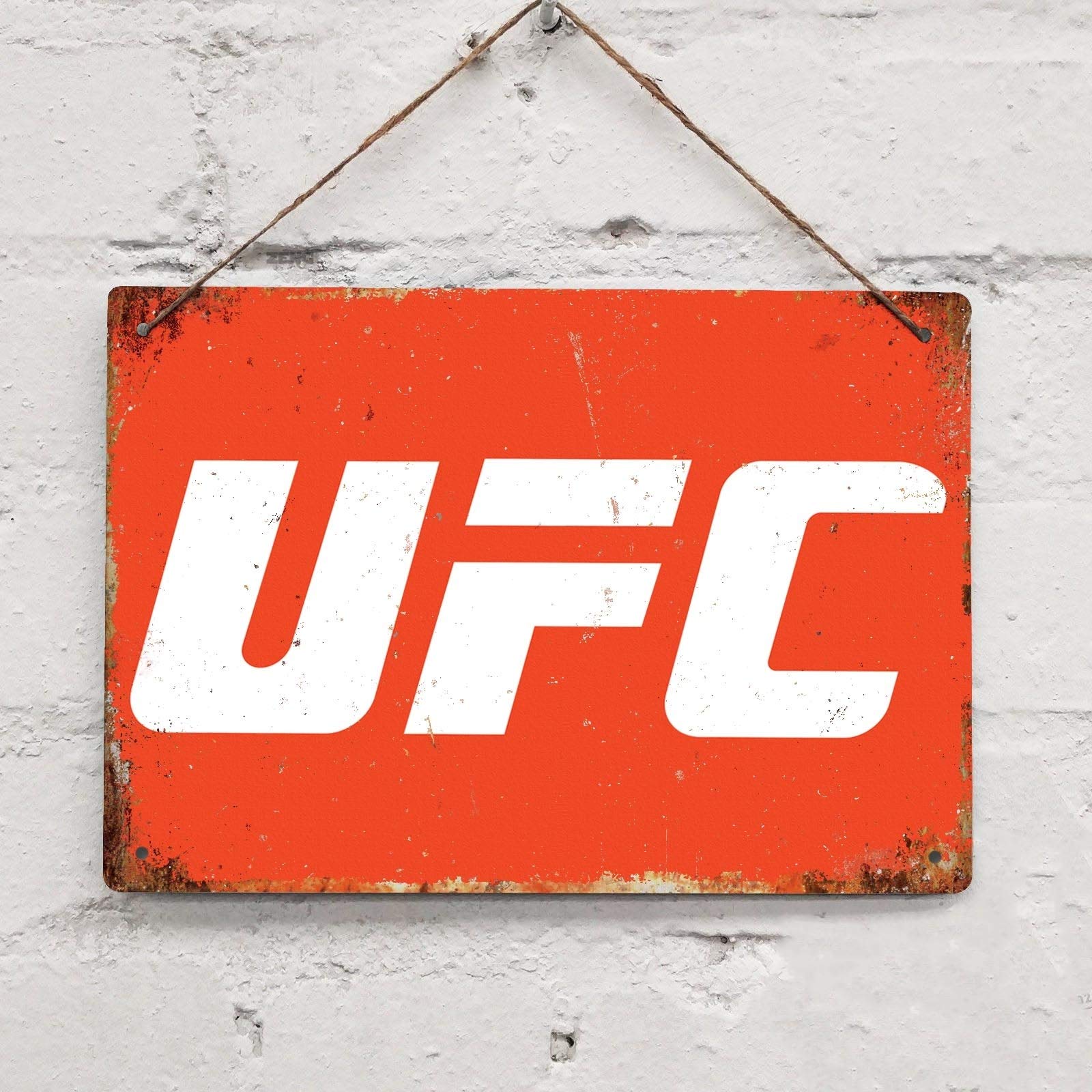 Bdts Ufc Boxing Fighting Tin Sign Metal Decor Metal Sign Wall Metal Tin Sign 8X12 Inches