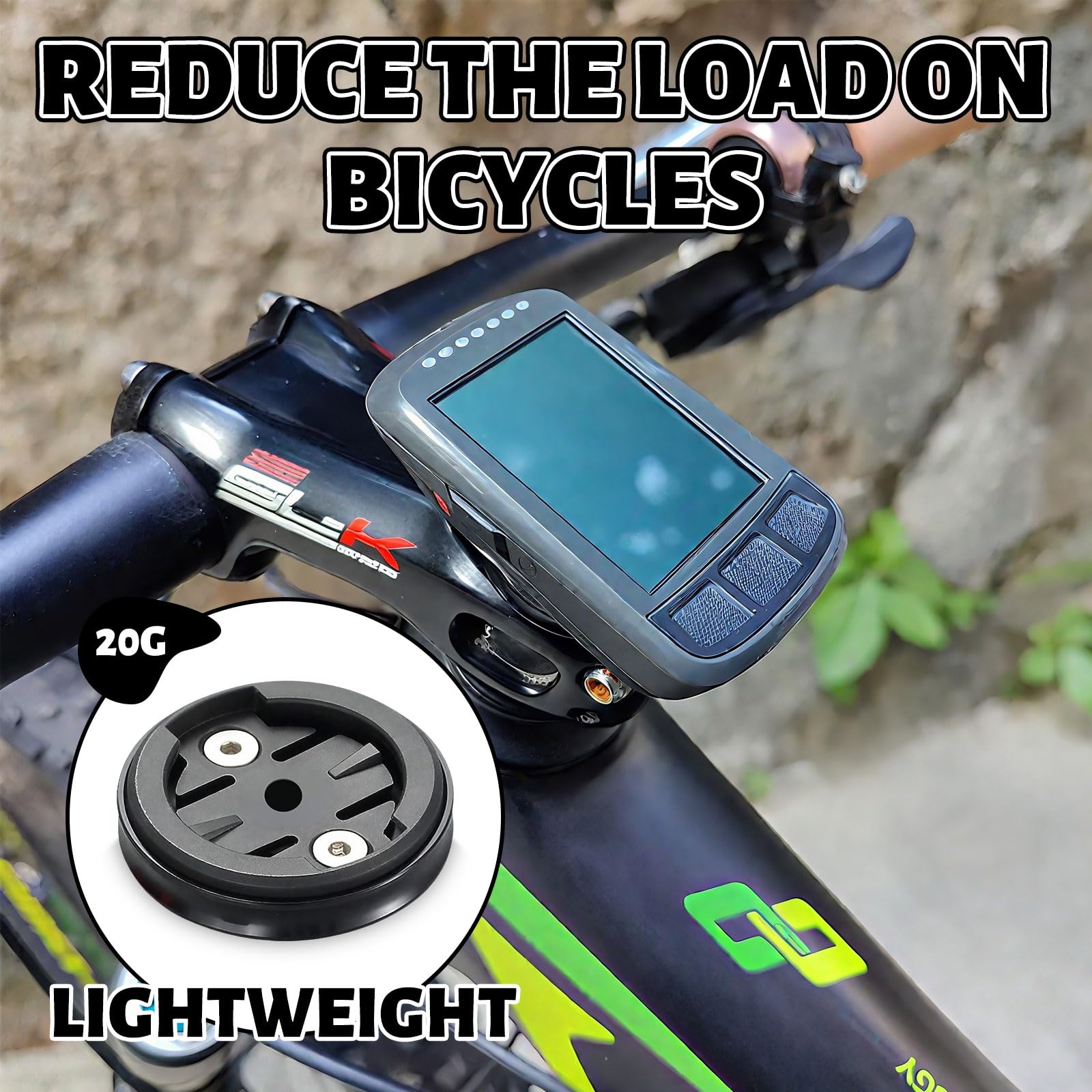 Adattatore Per Supporto Computer Bici: Compatibile Con Garmin Edge 500/1050/530, Ricambio Perfetto!
