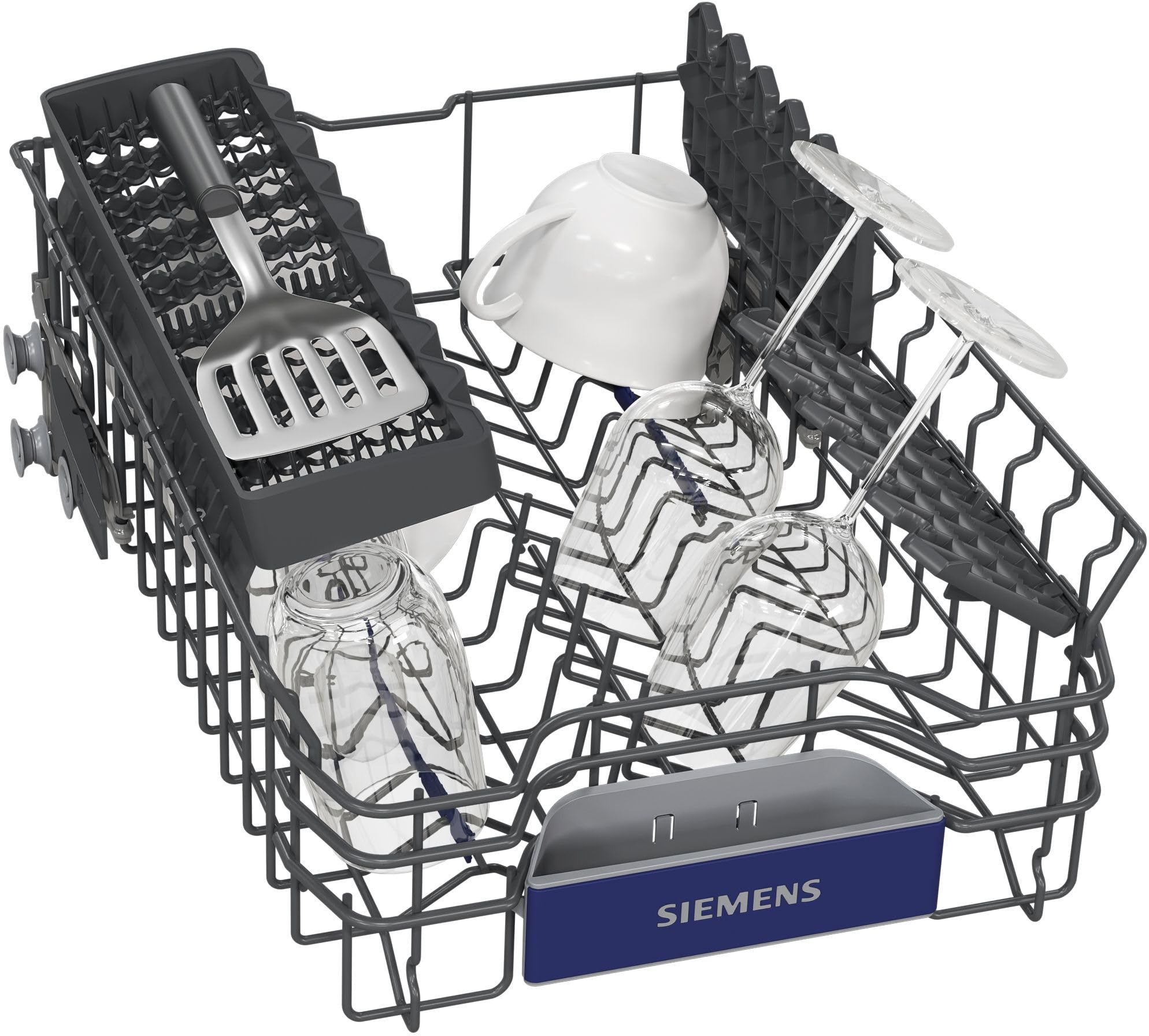 Siemens iQ300 SR53HS74KE teilintegrierter Geschirrspüler 45 cm Eco 50°C varioSpeed Plus Edelstahl