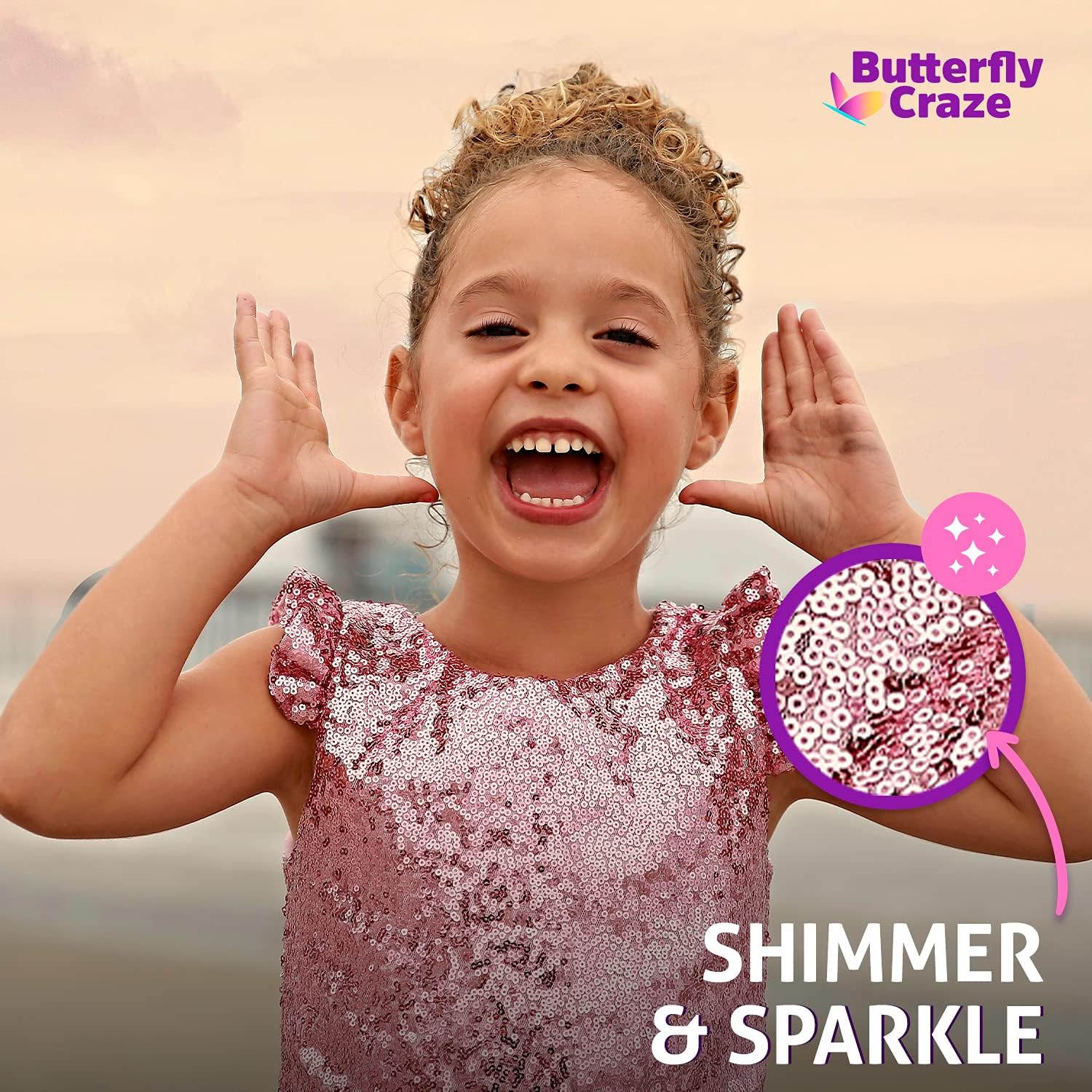 Butterfly Craze Top with Skirt Little Girl's Mermaid Costume – Birthday Parties, Halloween or Dress-Up : Clothing, Shoes & Jewelry