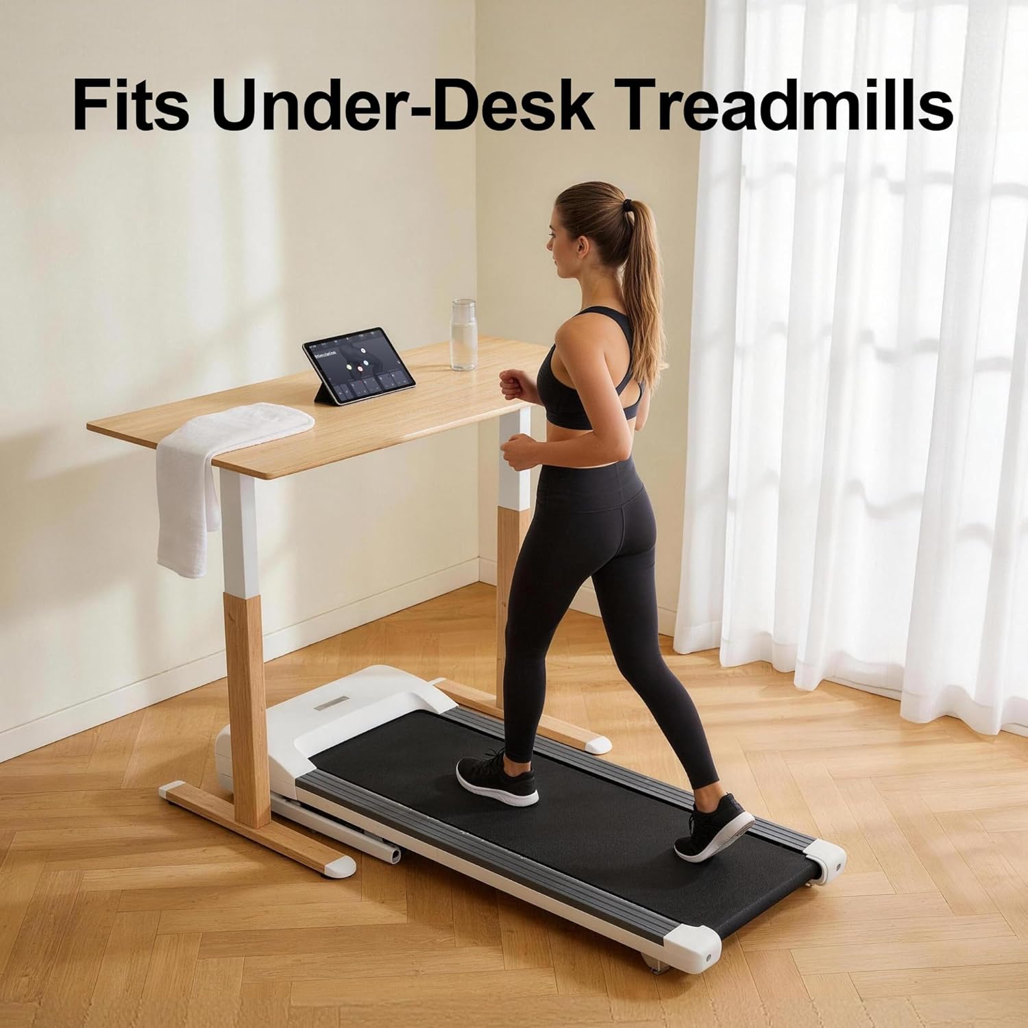 Fromann Dual Motor Standing Desk Frame, Electric Height Adjustable Desk Legs, Stand up Desk Base for Home Office Workstation, 270 lbs Weight Capacity, Max 36'' x 84'' Desktop, White Frame Only