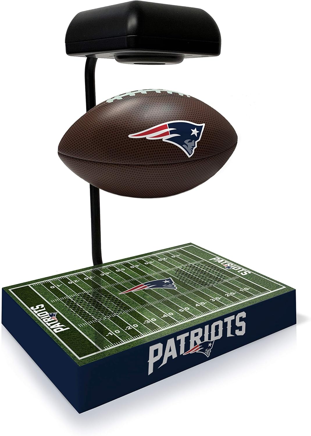 Pegasus Sports NFL Rotating Levitating Hover Football with Bluetooth Speaker, LED Lighting and USB Charge Port, New England Patriots : Sports & Outdoors