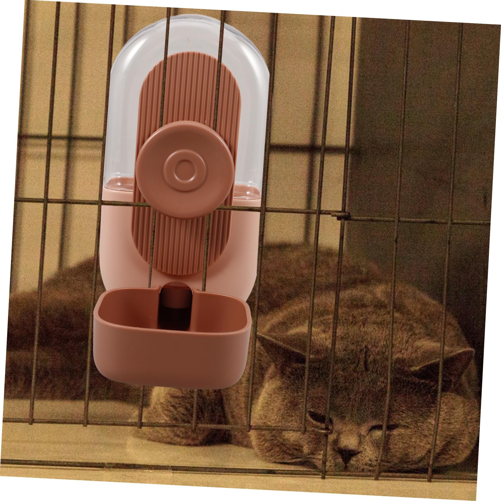 BESPORTBLE 5 Piezas Fuente De Agua para Mascotas Comedero De Agua para Ratas Dispensador De Agua De Jaula Comedero Automático De Agua para Pájaros Botella De Agua De Conejos Rosa Las Caderas