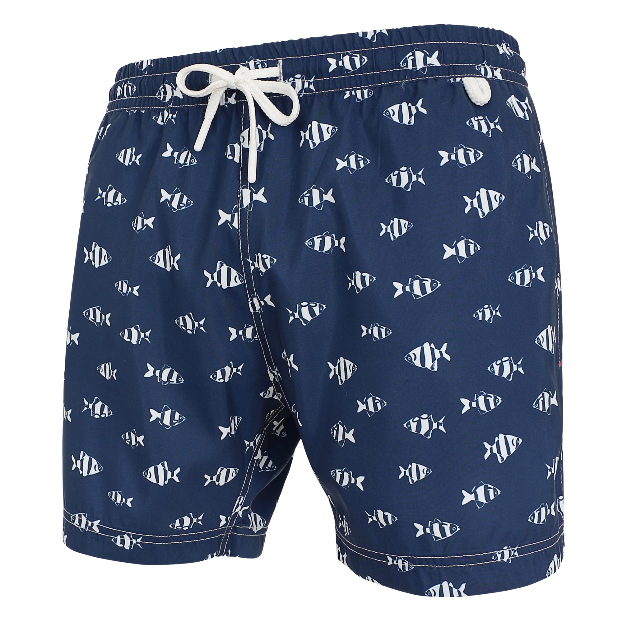 Bañador para hombre azul marino - Montauk 2460 Navy Fish