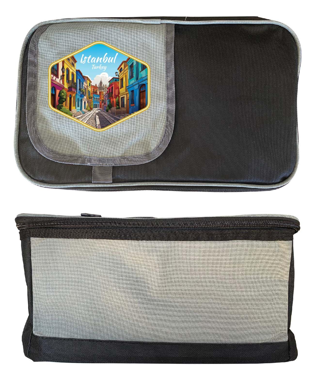 Istanbul Turkey Design C Souvenir Cooler 9 pack