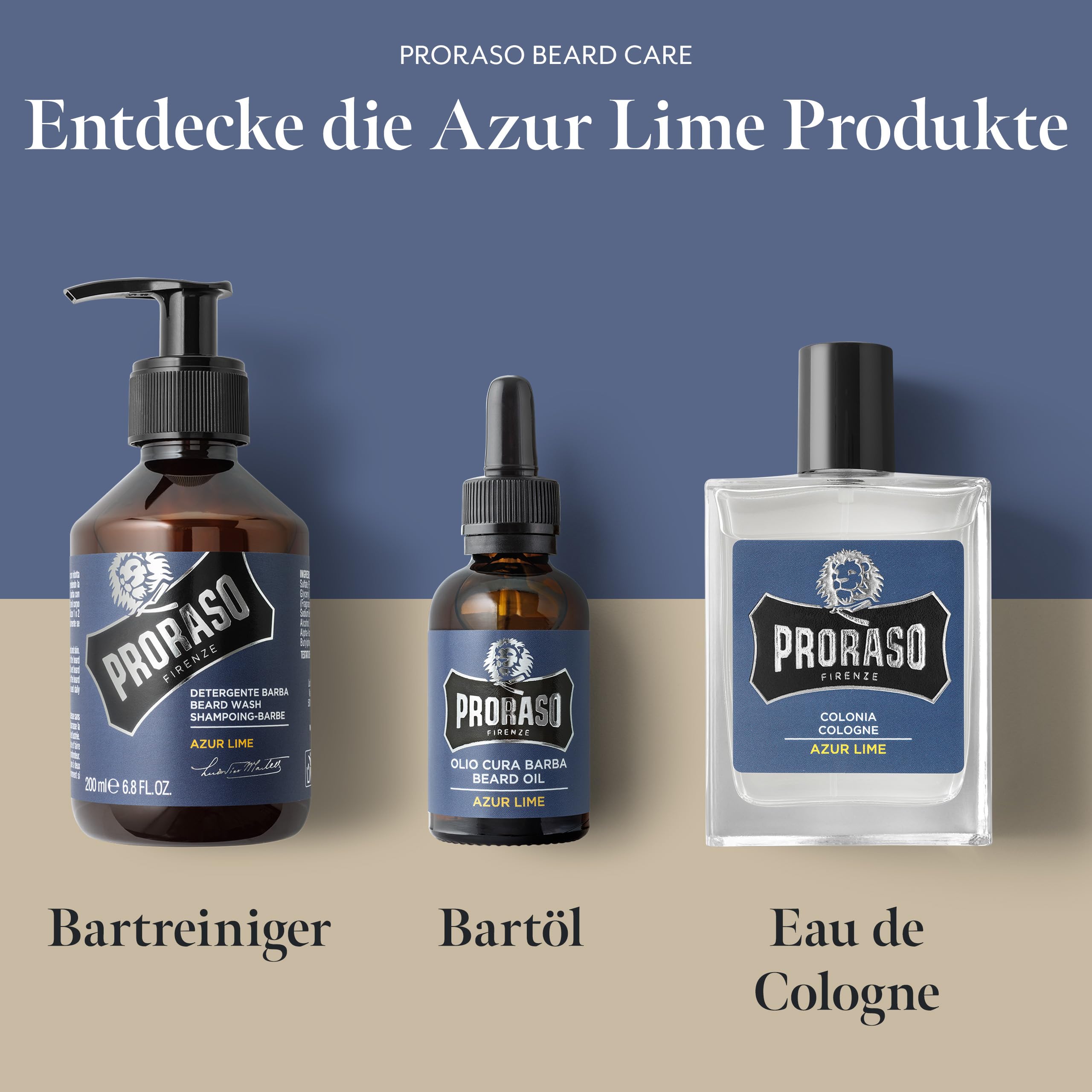 PRORASO Azur Lime - EdC 100ml zitrisch