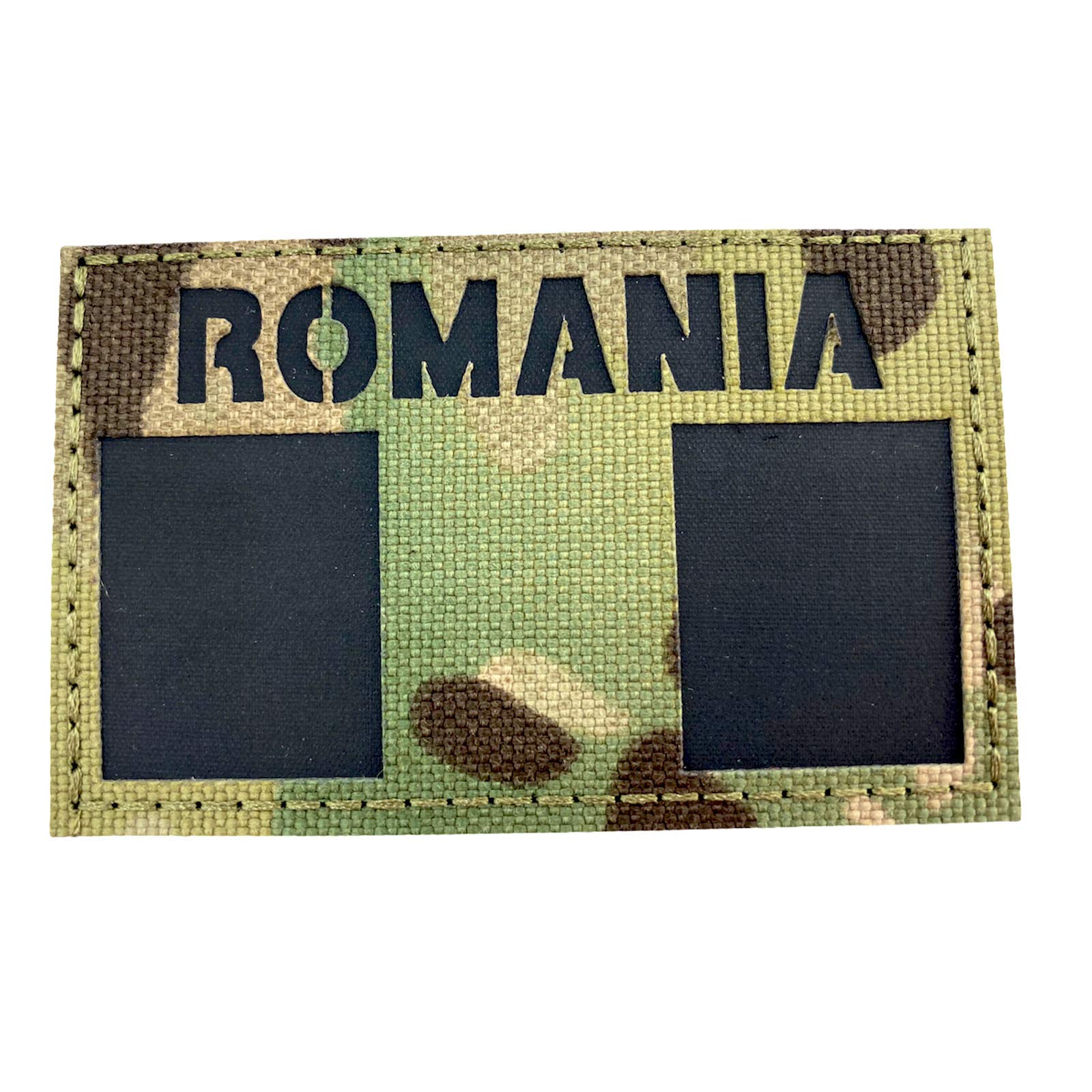 Country Flag Romania embroidered patch | Velcro | Military Airsoft