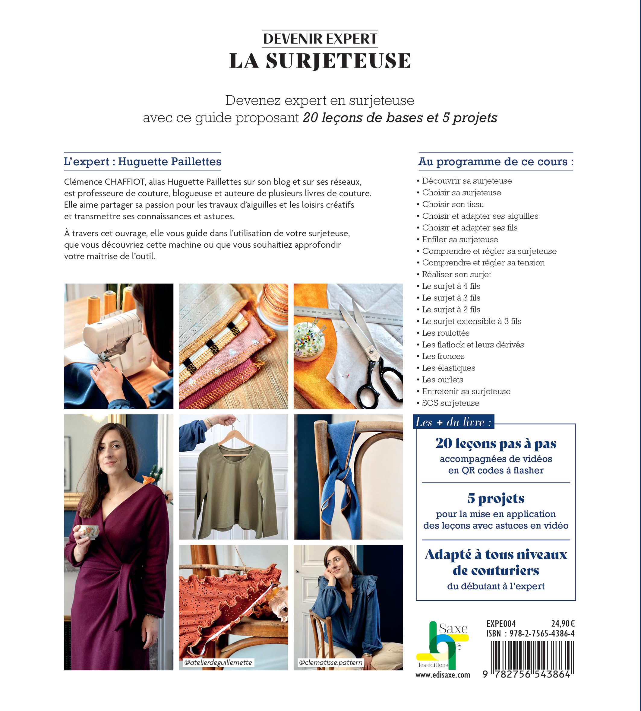 Devenir expert : la surjeteuse