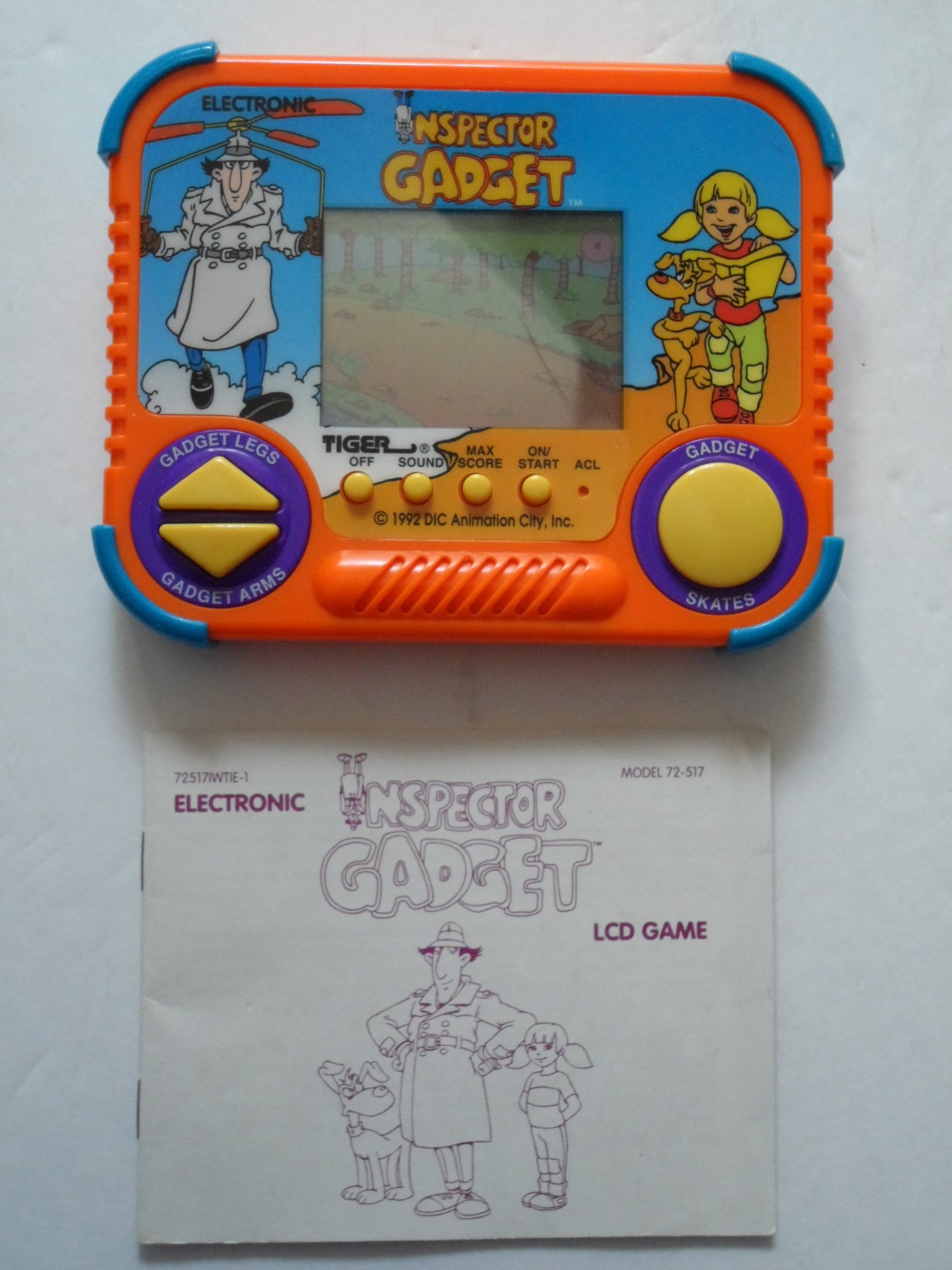 Tiger Electronics LCDゲーム MAGNIFIER&LIGHT Ex. Rare 1996 Tiger