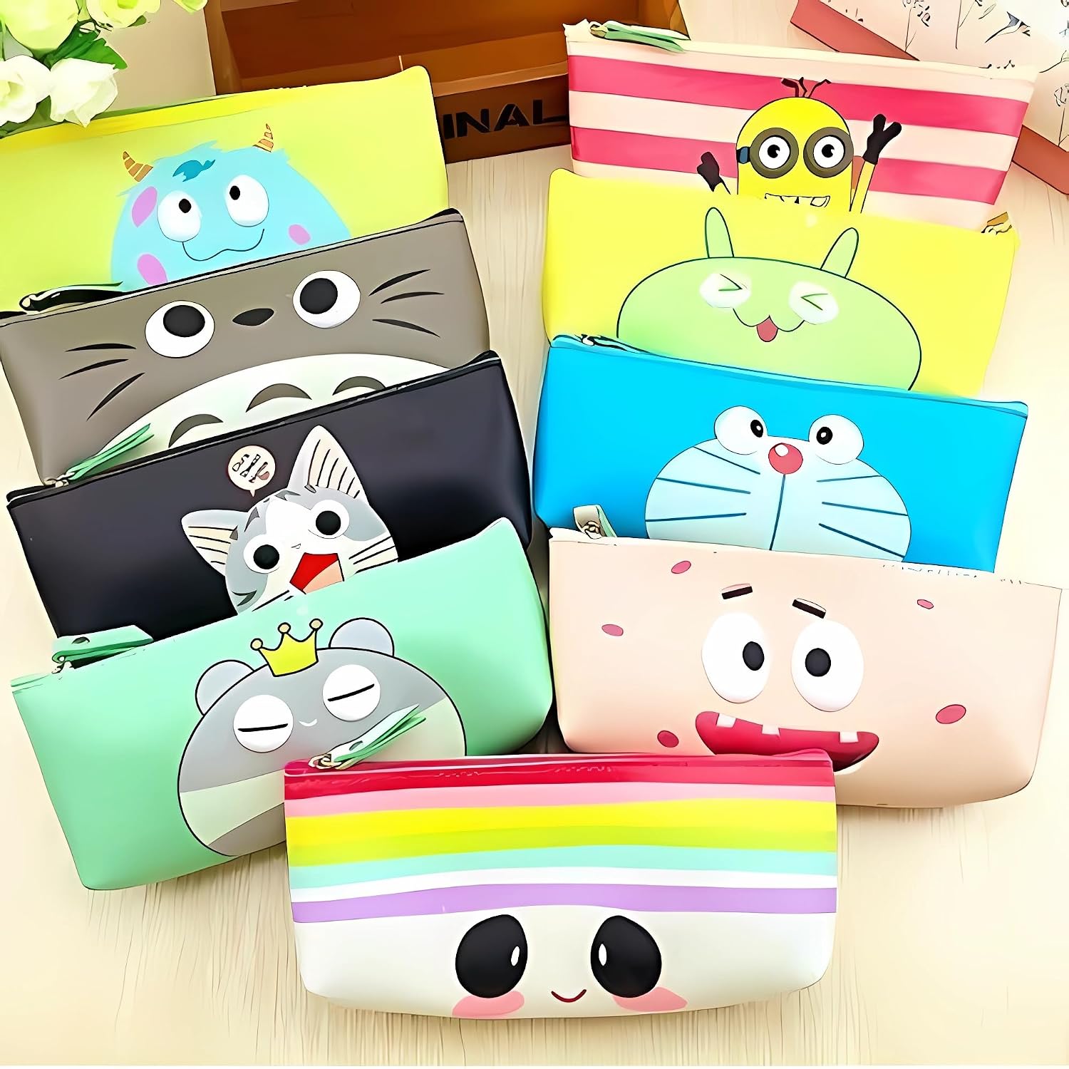 SILLYME 6 pcs Return Gifts Birthday Party for Kids – Silicon Pencil Pouch – Assorted Design SILLYME 6 pcs Return Gifts Birthday Party for Kids – Silicon Pencil Pouch – Assorted Design