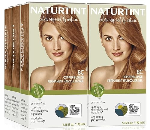 Naturtint - Tinte permanente para el cabello, Paquete de 6