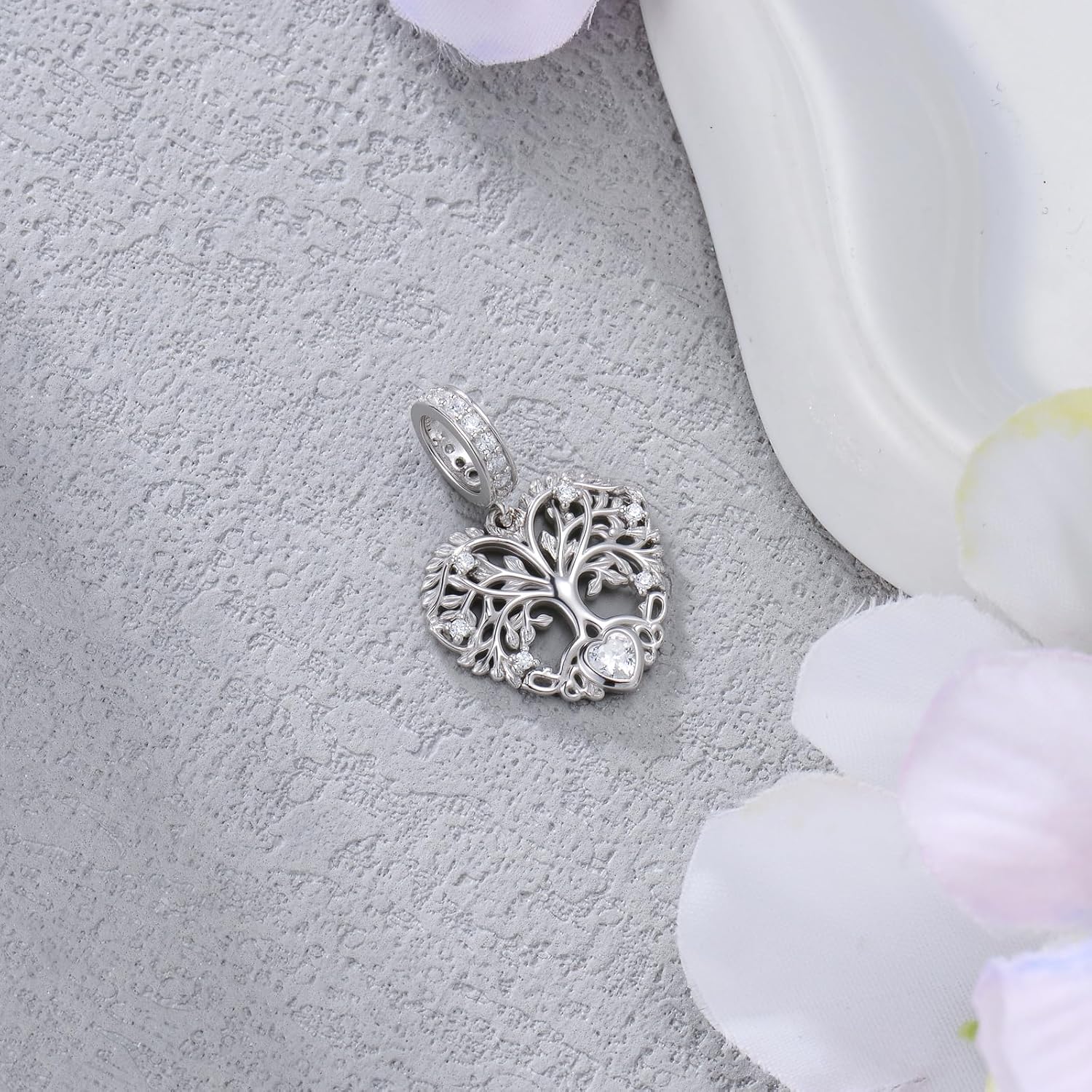 PROESS Hamsa Evil Eye Charm for Bracelet 925 Sterling Silver Blue Pendant Dangle Charm Bracelet Pendant Beads Jewelry Gifts for Women
