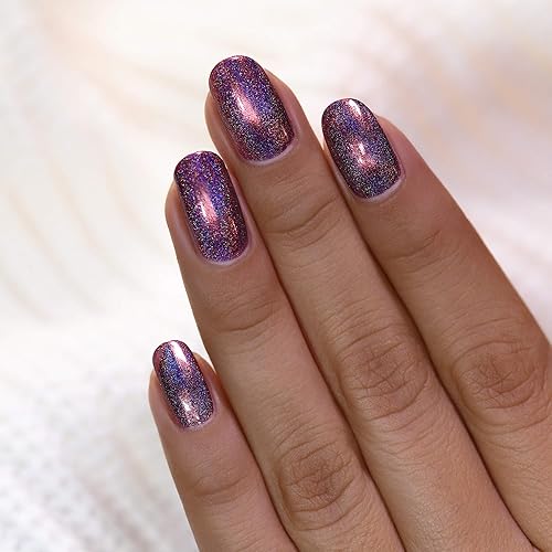 Miniatura 464 de ILNP Madison Ave Esmalte de uñas holográfico metálico rosa antiguo