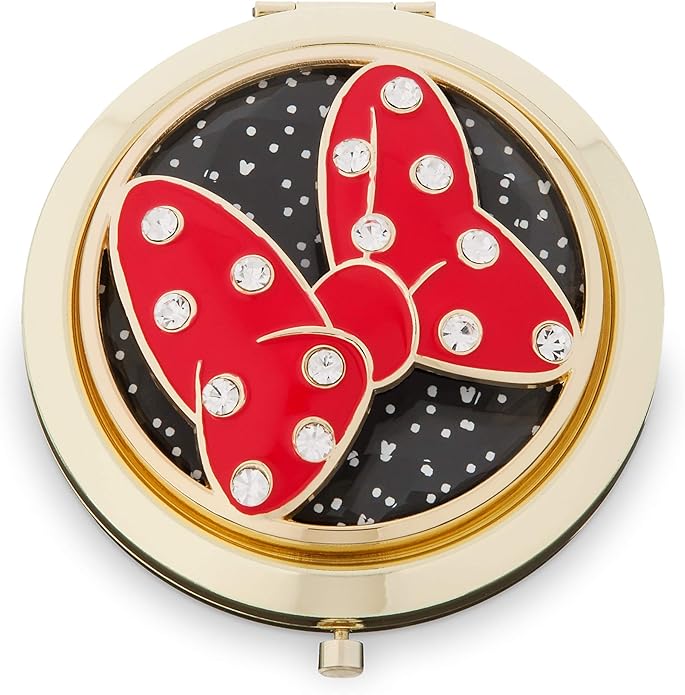 Disney Minnie Mouse Signature Glass Compact Mirror Beauty