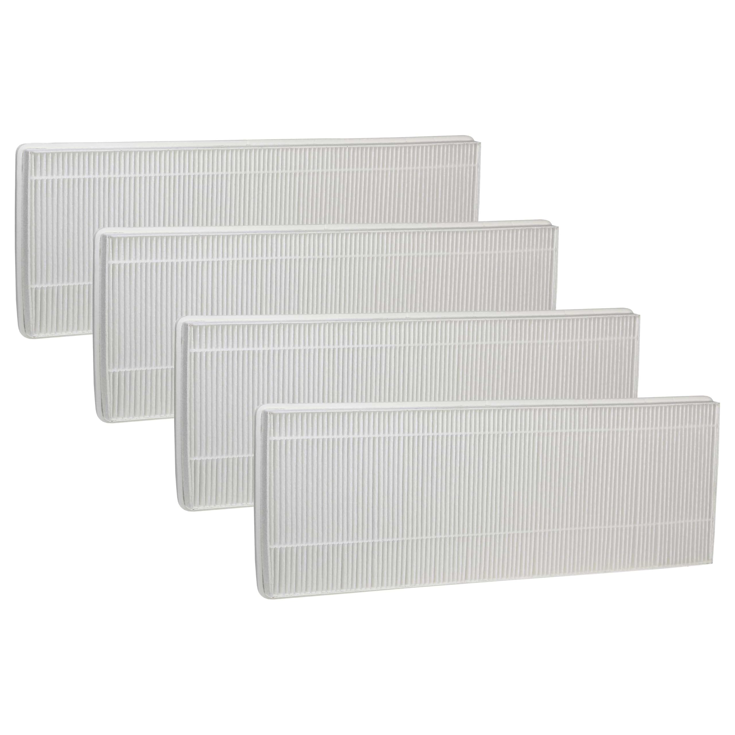 vhbw 4 x kompaktowy filtr F7, zamiennik do zestawu filtrów Vallox 6 (F7) do wentylatora, wentylatora łazienkowego, wentylatora, urządzenia wentylacyjnego – filtr powietrza