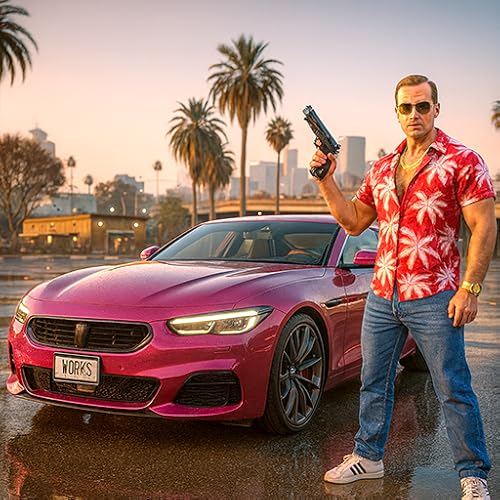 Gangster Car Games Crime Simulator: Real Driving 2026