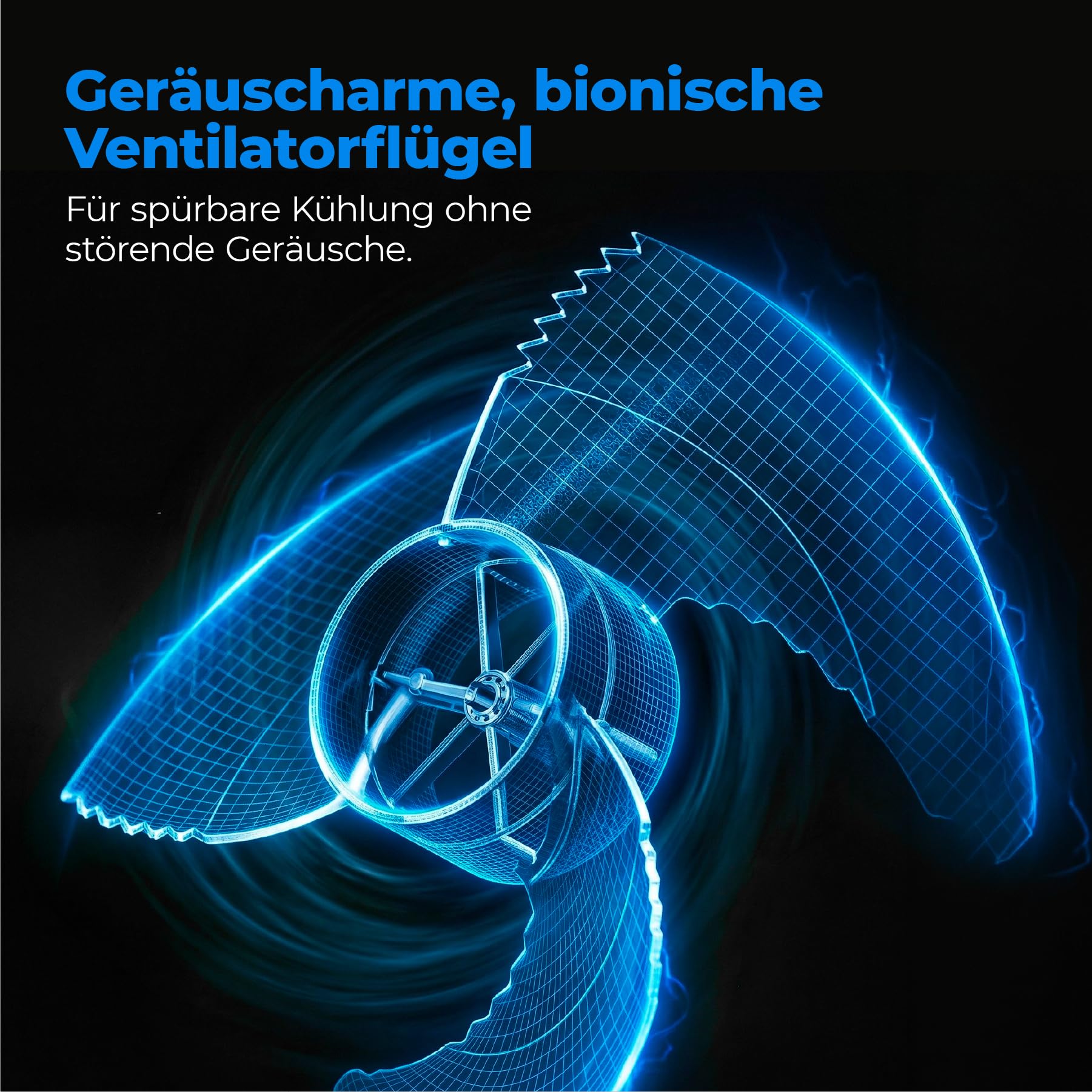 aeco AirX Duo 2in1 Tischventilator & Standventilator mit Fernbedienung | 61-118 cm Höhe | 135° + 85° Omni-Oszillierend | 4 Geschwindigkeit & 6H Timer | Leiser Fan für Schlafzimmer Büro Wohnzimmer