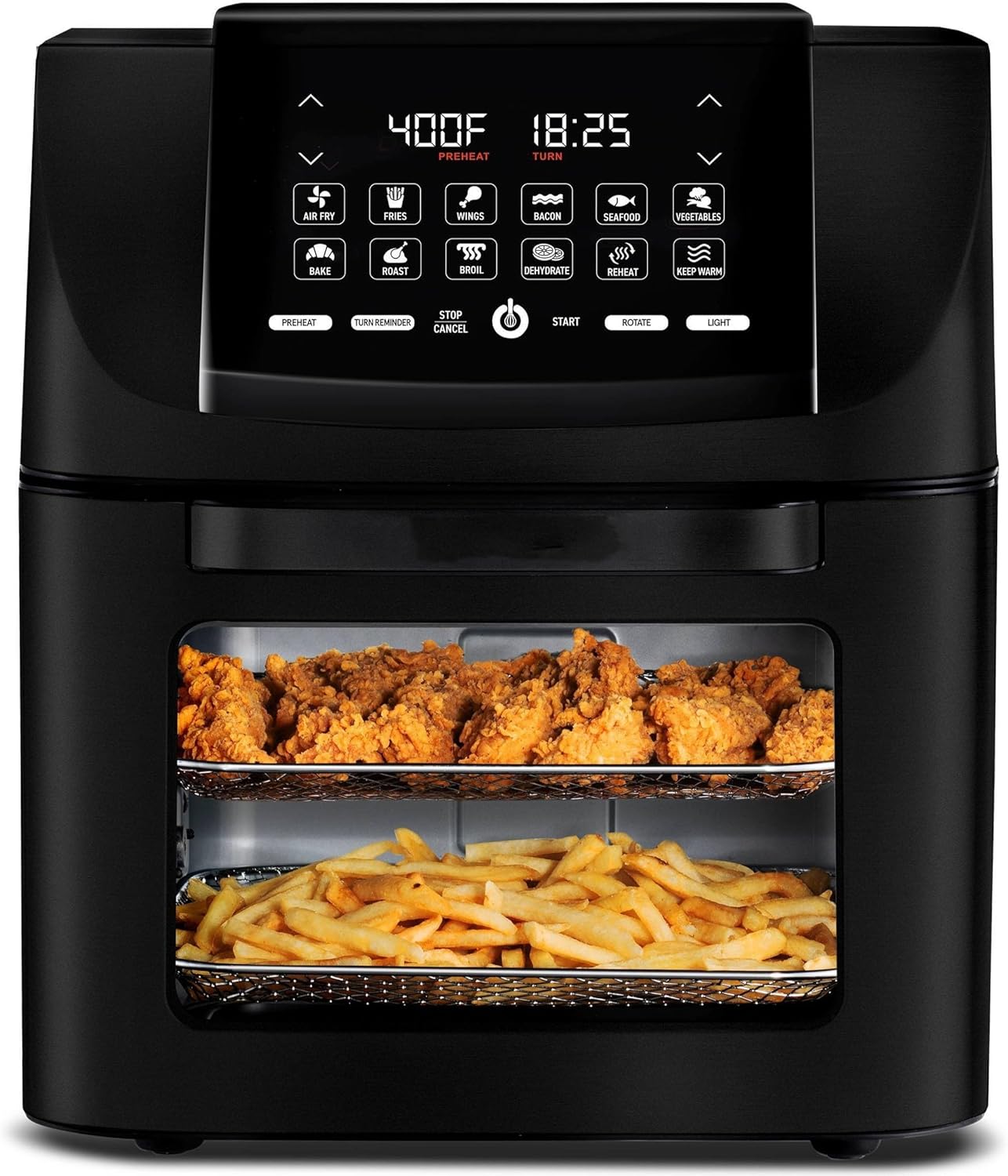 14qt AllinOne Digital Deep fryer, Oven, Rotisserie