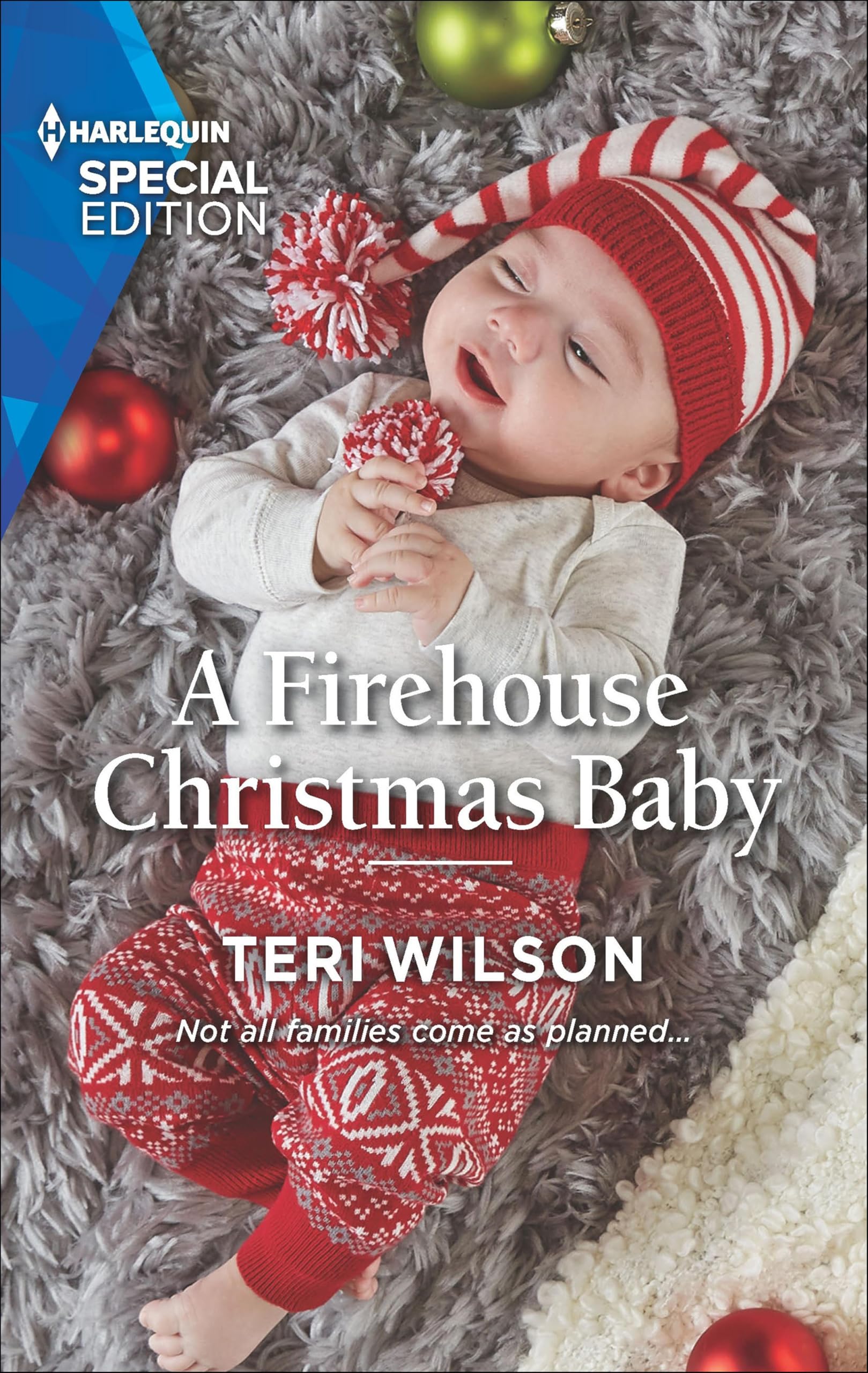 A Firehouse Christmas Baby (Lovestruck, Vermont Book 2)