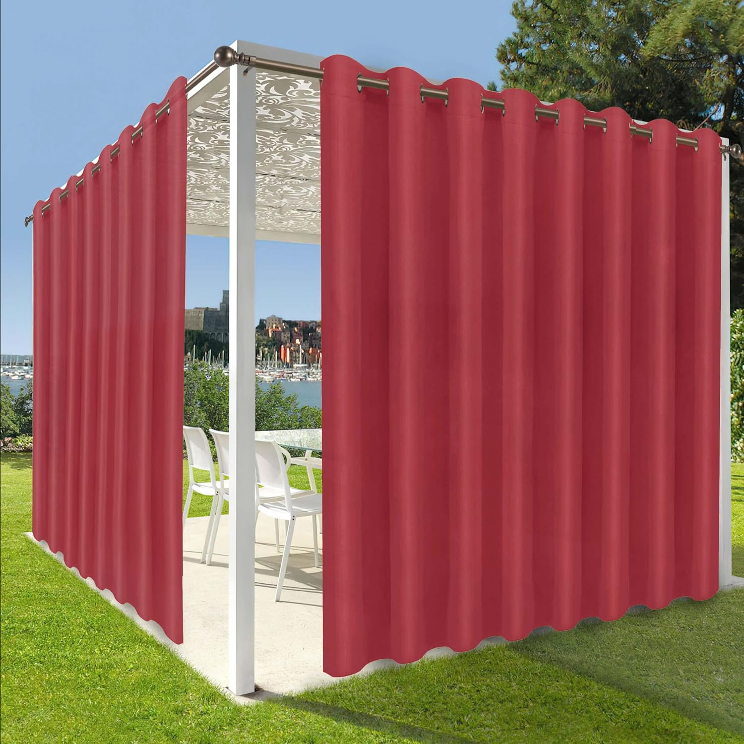 OutdoorLines Waterproof Outdoor Curtains for PatioPrivacy