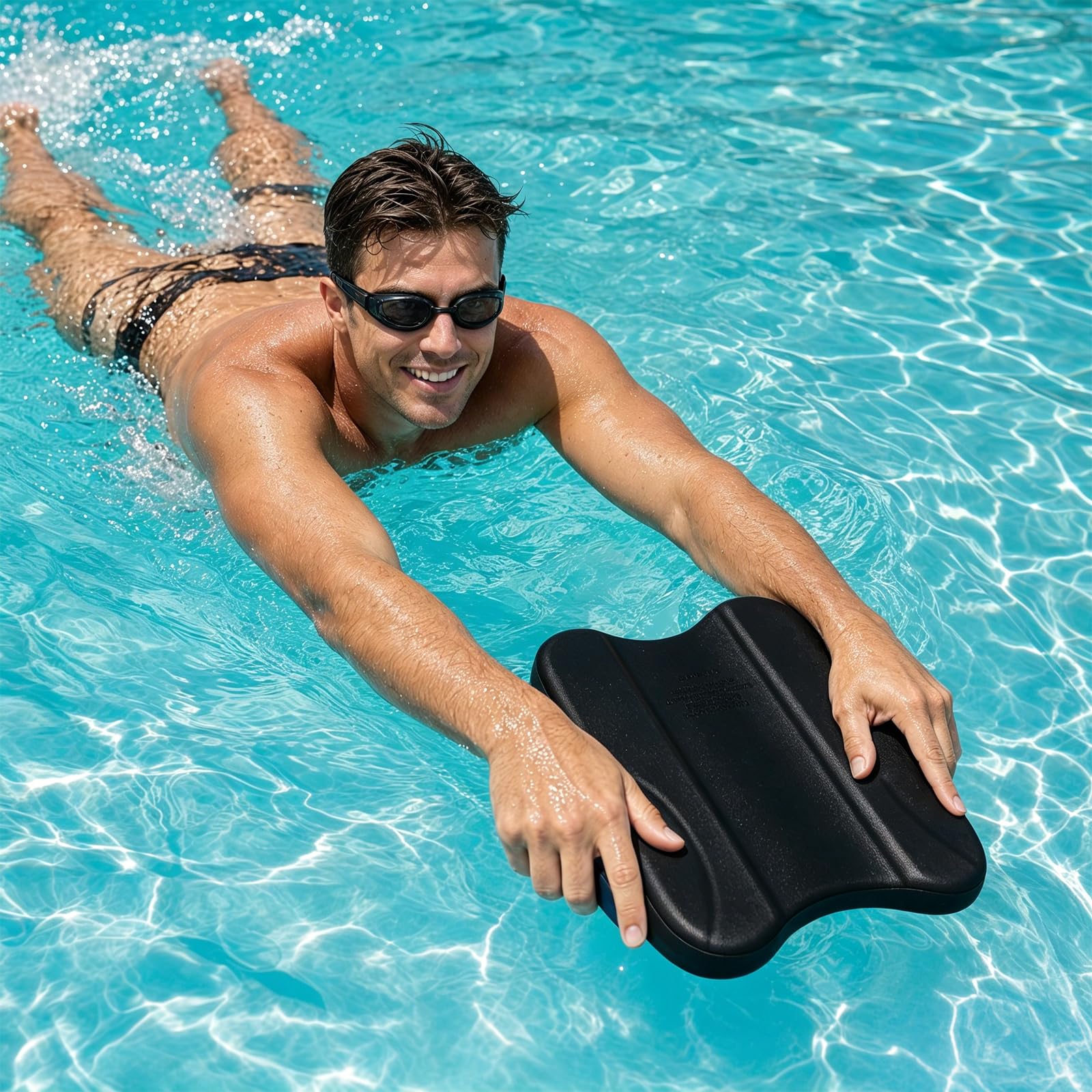 Pullkick Arena Pull Kick Tavola da nuoto per bambini e adulti, aiuta a nuotare per principianti, ottimizza la tecnica e la postura durante l'allenamento di nuoto