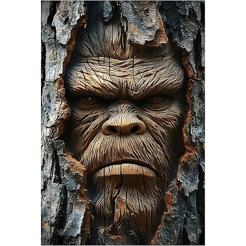 3D Metal Poster Vintage Tin Sign Retro 3D Visual Effect Design Wall Decor for Bar C...