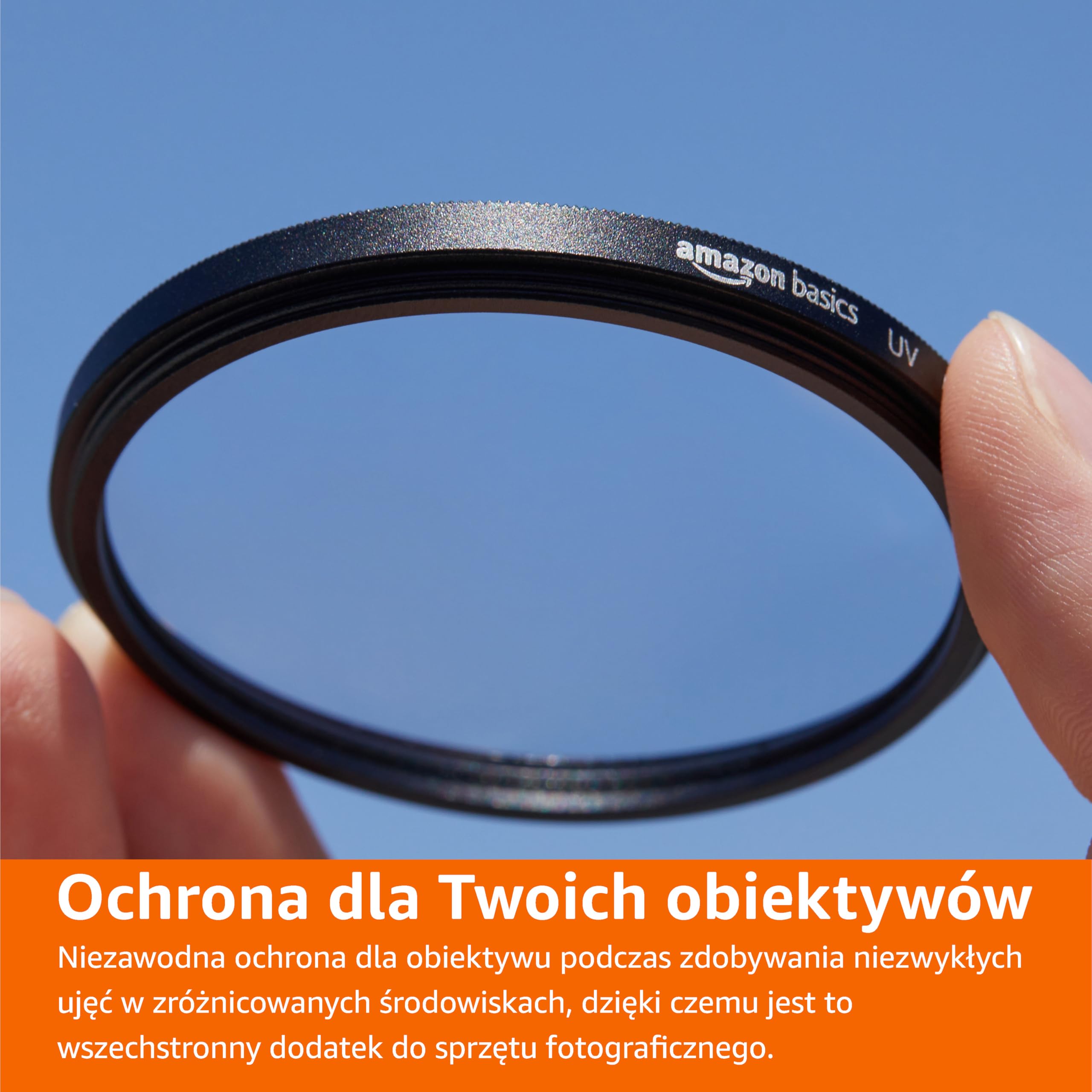 Amazon Basics Filtr z ochroną UV, 52 mm