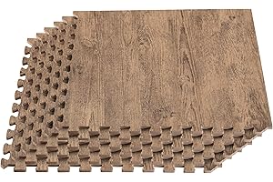 Forest Floor Farmhouse Wood Grain Foam Floor Tiles