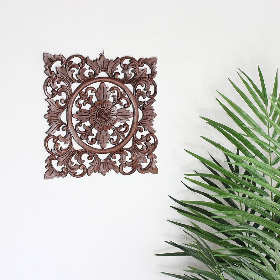 オブジェ　レリーフ　アート Amazon.co.jp: ウッドレリーフ A (小) モダン アジアン雑貨