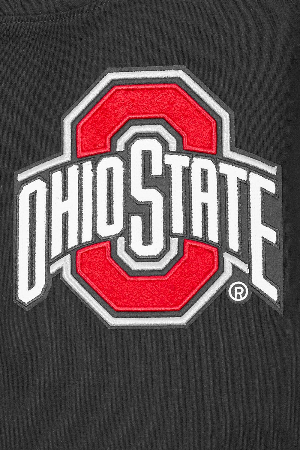 Pro Standard Mens College Classic Chenille Cotton Double Knit Pull Over Hoodie - Image 5