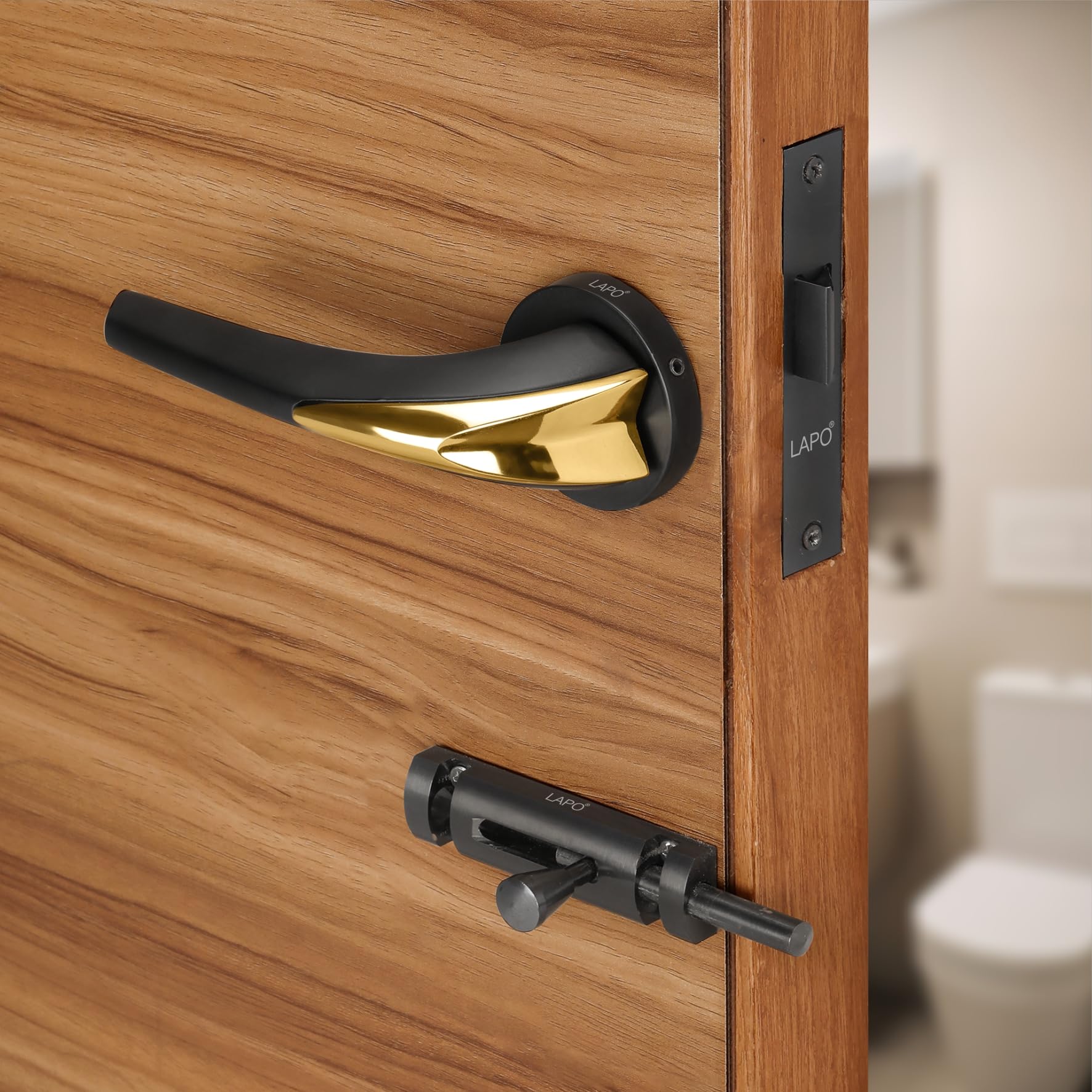 LAPO Mortise Lock - Heavy-Duty Door Lockset -7