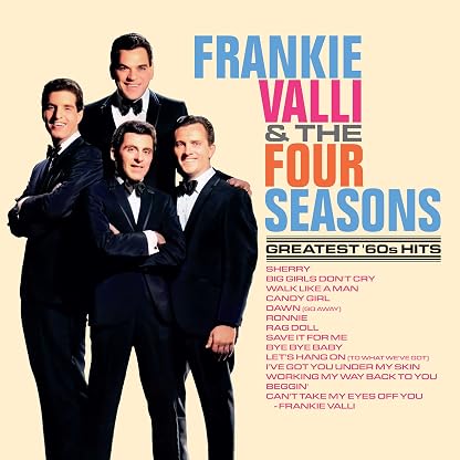 Greatest 60's Hits por Frankie Valli & The Four Seaso, capa do álbum