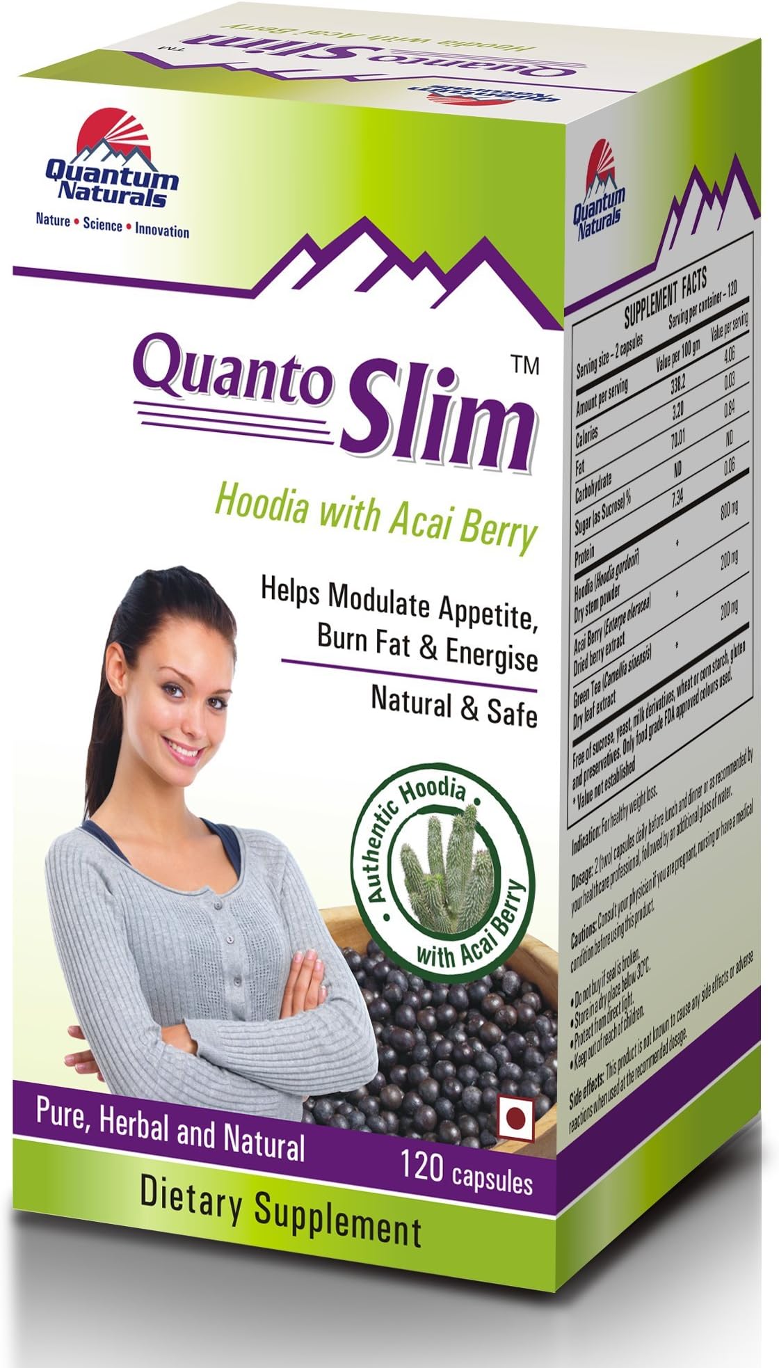 Quantum Naturals Quanto Slim -120 Capsules