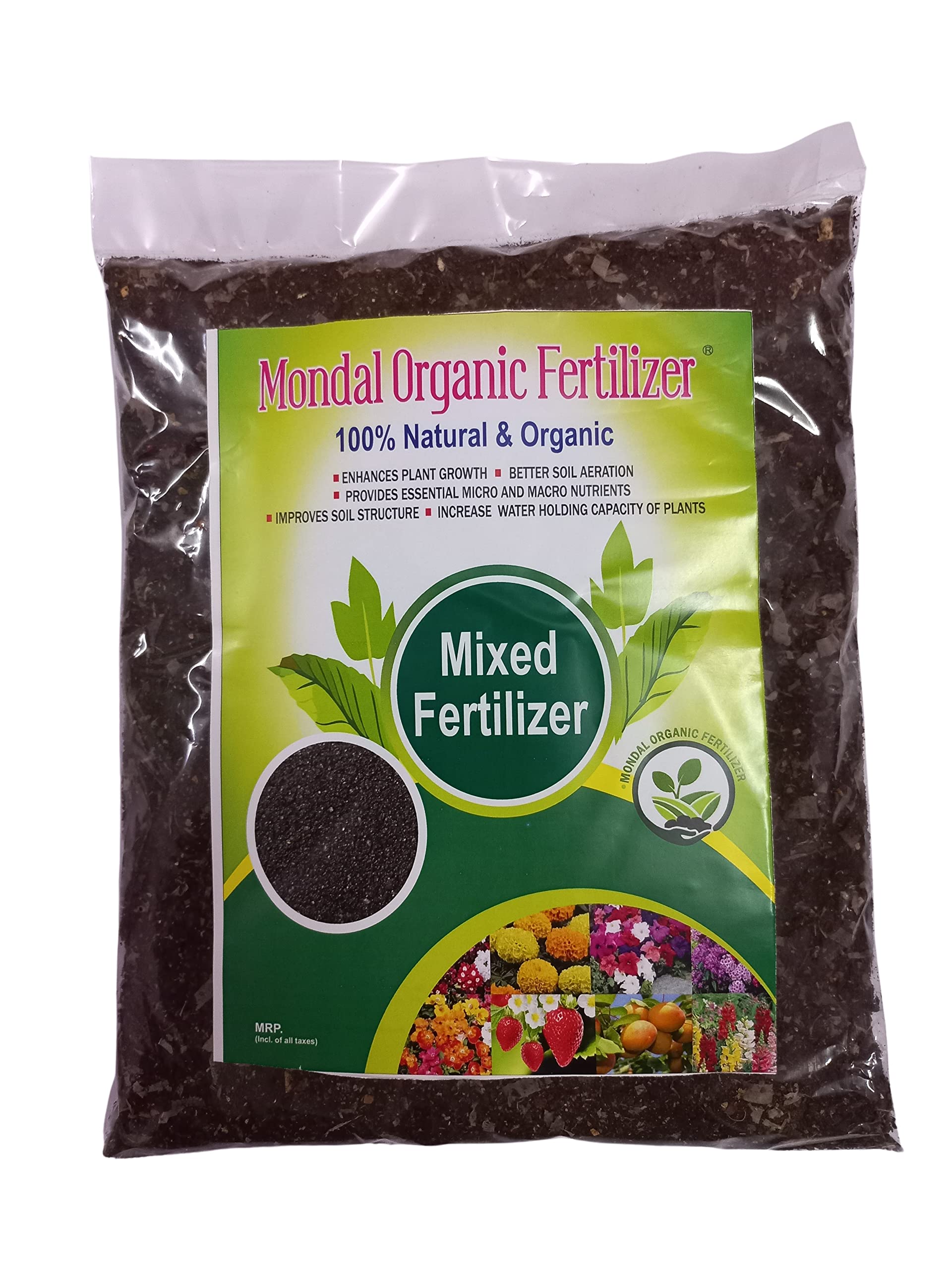 Mondal Organic All In One Plant Fertilizer,(900gm) Mixed Plant Food for House Plants and Complete Nutrition with Micronutrients - for Better Plant Growth (B0BZHZL2MY) Amazon Price History, Amazon Price Tracker